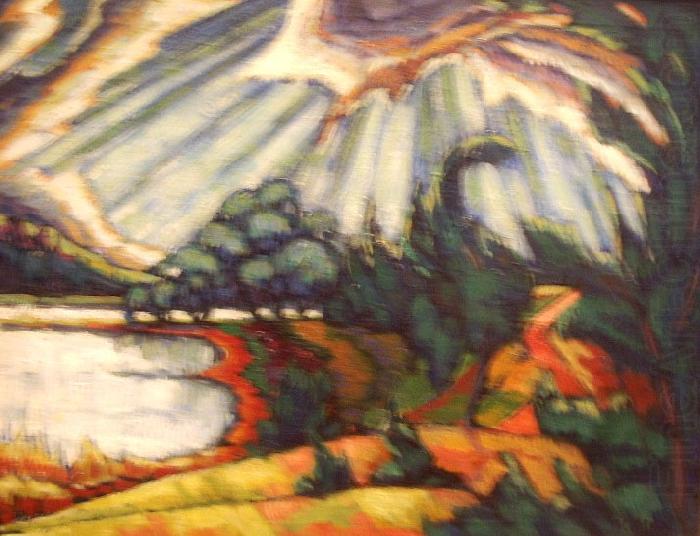 konrad magi Lake Puhajarv china oil painting image